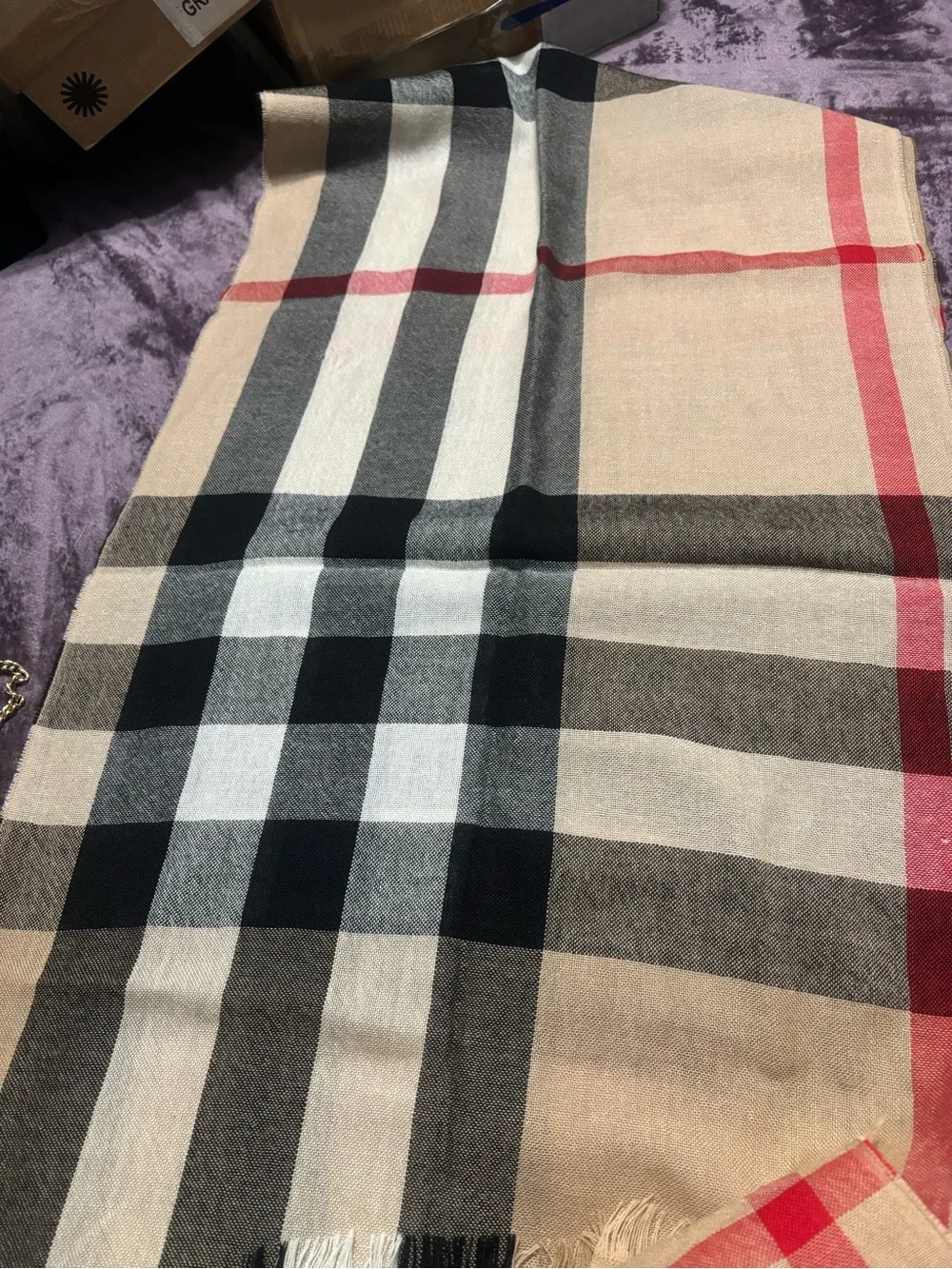 Burberry soft feel